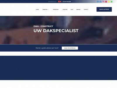 dwa-construct.be snapshot
