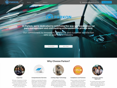 parkon.co.uk snapshot