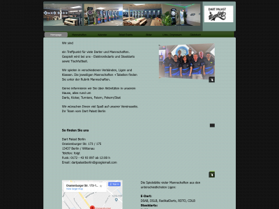 dartpalast.de snapshot