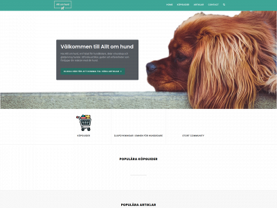 alltomhund.com snapshot