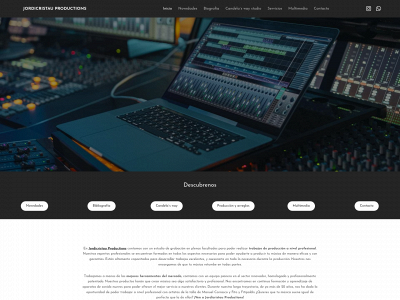jordicristauproductions.com snapshot