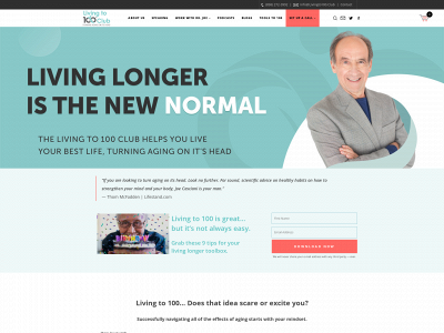 livingto100.club snapshot