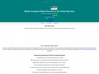 tampabaycomputerrepairllc.com snapshot