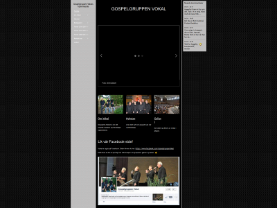 vokalgospel.com snapshot