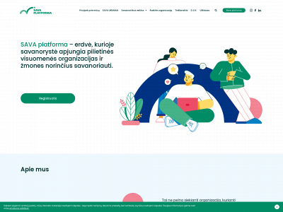 savaplatforma.lt snapshot