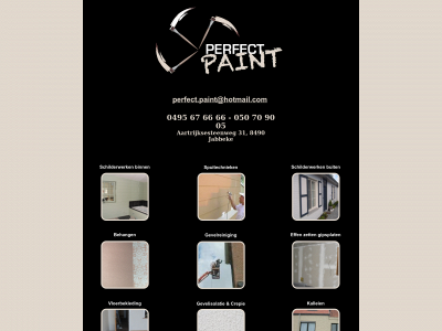 perfect-paint.be snapshot