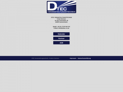 dtec-vt.de snapshot
