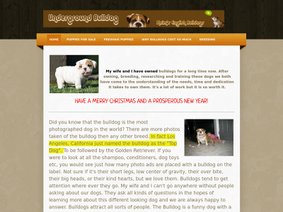 undergroundbulldog.com snapshot