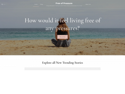 freeofpressure.com snapshot