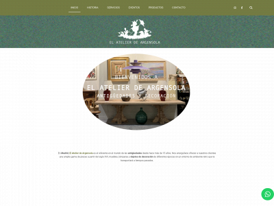 elatelierdeargensola.com snapshot