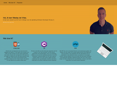 wesleyportfolio.online snapshot