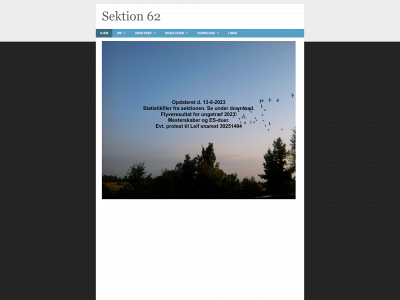 sektion62.dk snapshot