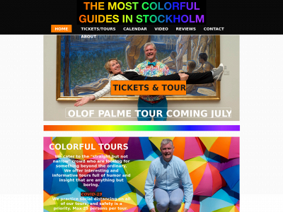 themostcolorfulguideinstockholm.com snapshot