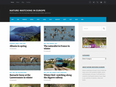 naturewatchingineurope.com snapshot