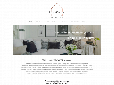 www.lundmyrinteriors.com snapshot