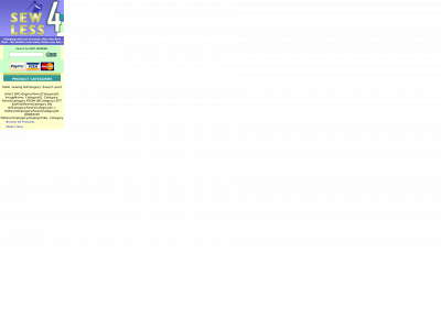 sew4less.com snapshot
