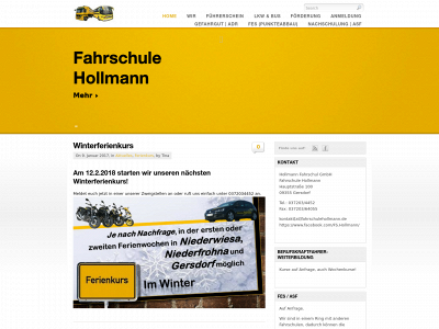 fahrschulehollmann.de snapshot