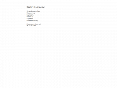 steiger-engineering.ch snapshot