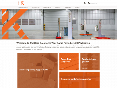 www.packline.com.au snapshot