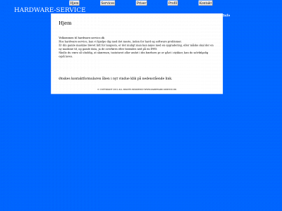 hardware-service.dk snapshot