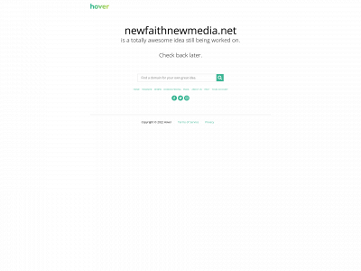newfaithnewmedia.net snapshot