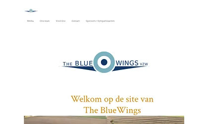 thebluewings.be snapshot