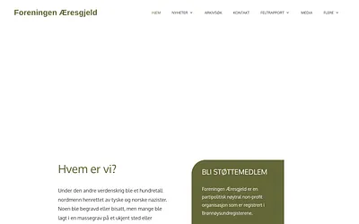 aeresgjeld.com snapshot