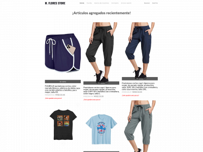 www.mfloresstore.com snapshot