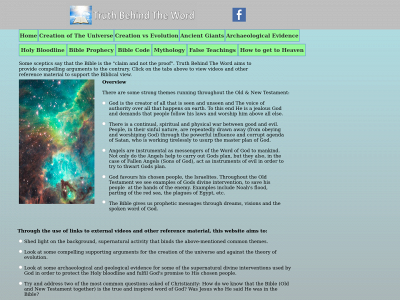 truthbehindtheword.com snapshot