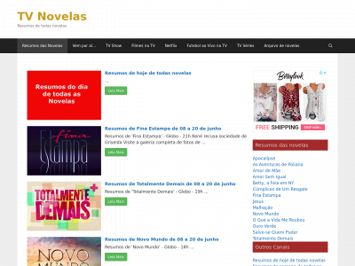 tvnovelas.com.br snapshot