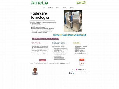arneco.dk snapshot