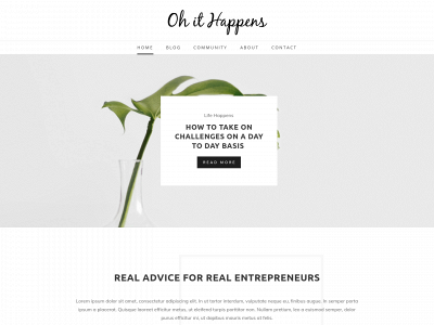 ohithappens.com snapshot