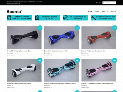 booma.uk snapshot