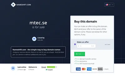 mtec.se snapshot