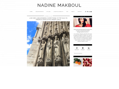 nadinemakboulblog.com snapshot