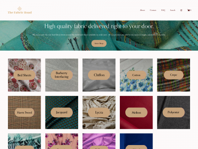 thefabricroad.com snapshot