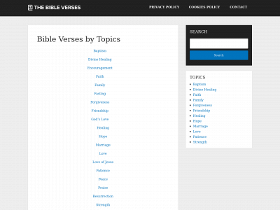 thebibleverses.org snapshot