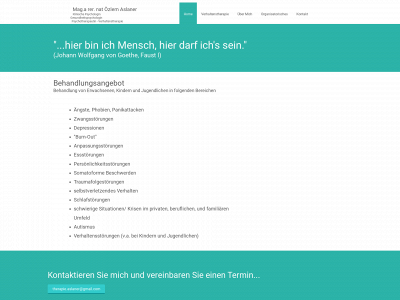 therapie-aslaner.at snapshot