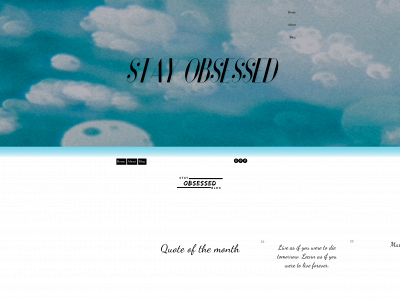 stayobsessed.com snapshot