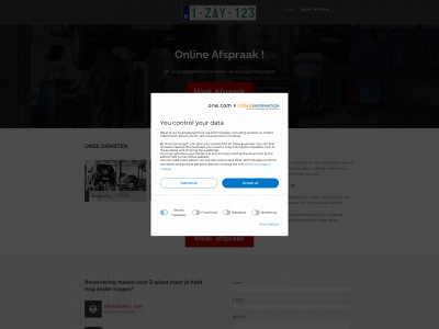 afspraakzplaat.be snapshot