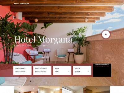 hotelmorganaplaya.com snapshot