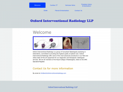 oxfordinterventionalradiology.com snapshot
