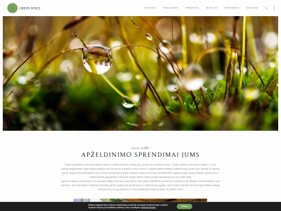greenspace.lt snapshot
