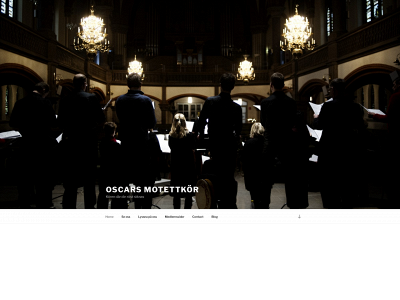 oscarsmotettkor.org snapshot