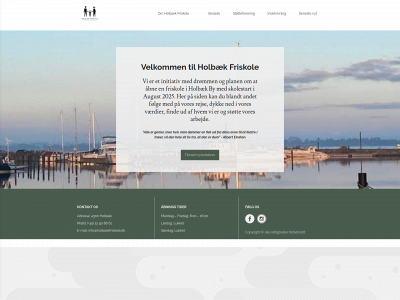 holbaekfriskole.dk snapshot