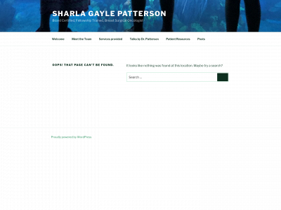 drsharlapatterson.com snapshot