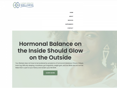 livinghealthwellnessco.com snapshot
