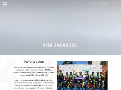veloamour.org snapshot