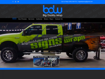 bigdaddywrap.com snapshot