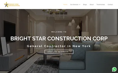 brightstarconstructioncorp.com snapshot